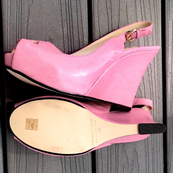New Max studio pink platforms Size 7 - Picture 2 of 4